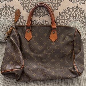 Louis Vuitton Brown Monogram Satchel